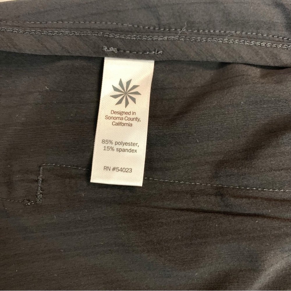 ATHLETA Black Performance Drawstring Zip Pocket S… - image 4